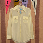 (RR1892) Arrow Butter Yellow Button Shirt