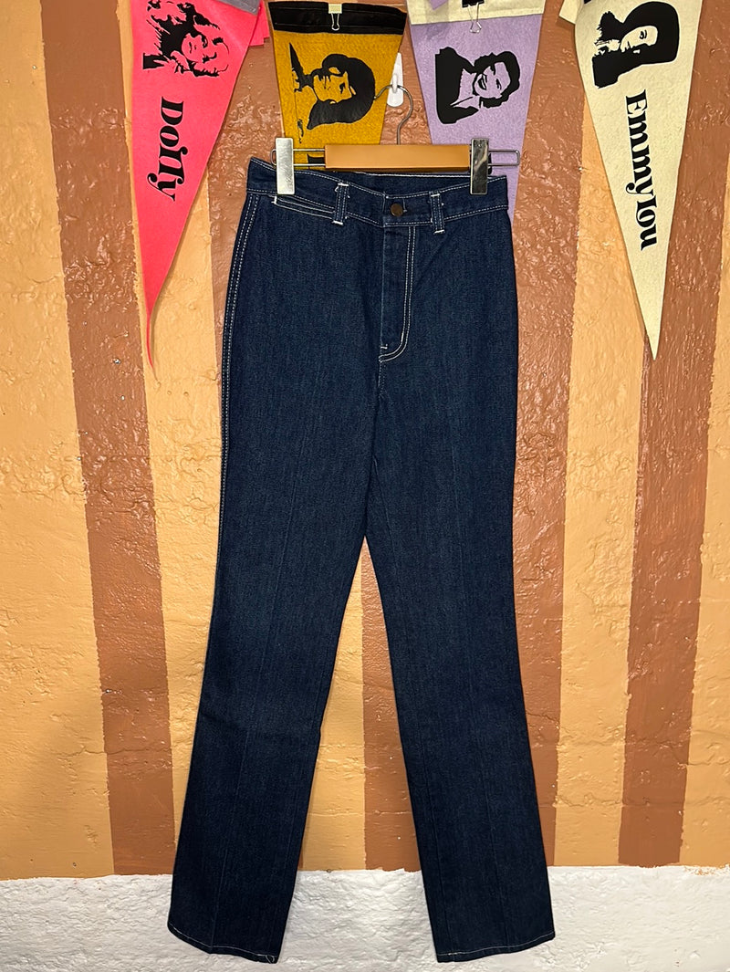 (RR1763) 1970's GWG Womens ULTRA Highrise Denim Jeans