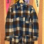 (RR2195) Buttoned Flannel Jacket