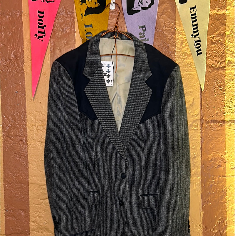 (RR2084) Dallas Brand Vintage Western Blazer
