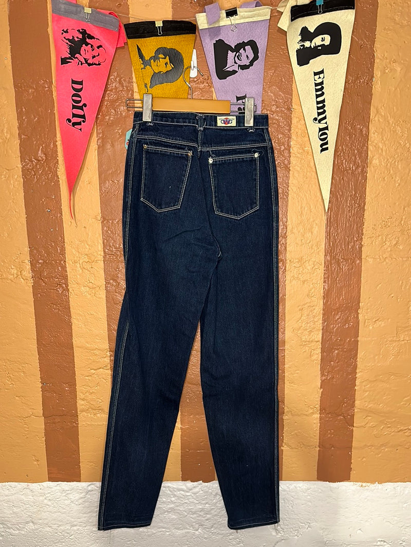 (RR1764)1970's GWG Womens ULTRA Highrise Denim Jeans