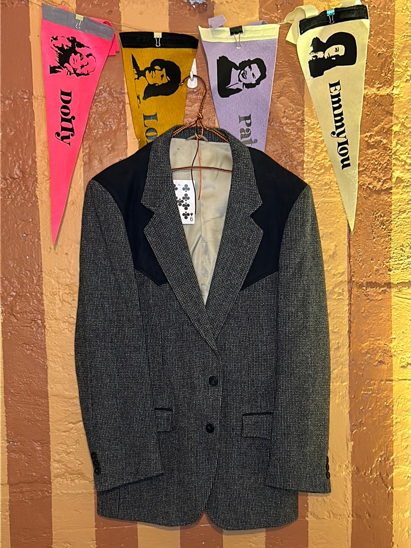 (RR2084) Dallas Brand Vintage Western Blazer