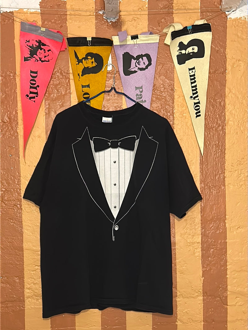 (RR1790) Iconic Tuxedo T-Shirt