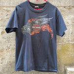 (RR1834) Harley Flaming Hog Graphic T-Shirt