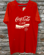 (RR1645) Coke V-neck T-Shirt