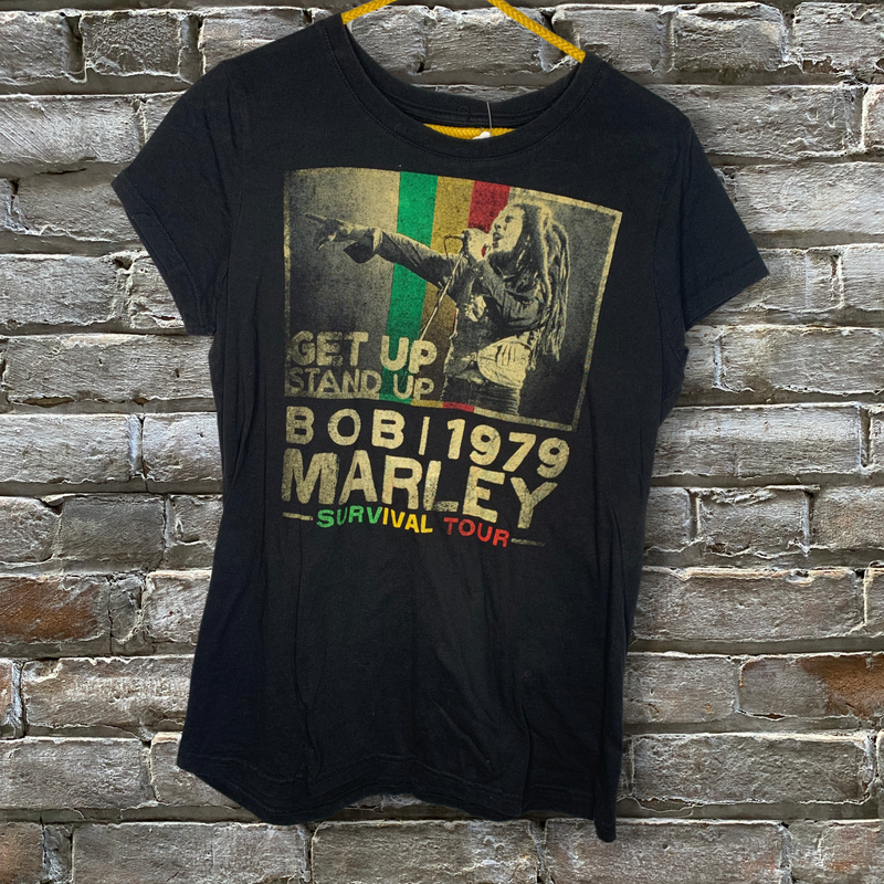 (RR313) Bob Marley '79 Survival Tour' Shirt