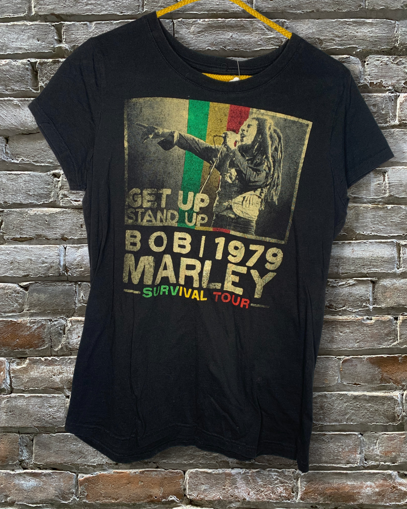 (RR313) Bob Marley '79 Survival Tour' Shirt