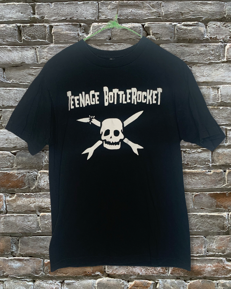 (RR395) Teenage Bottlerocket 'Skull & Rockets' T-Shirt
