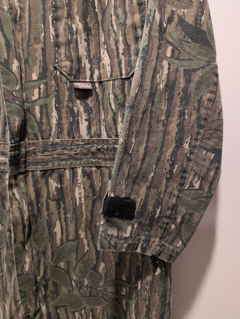 (0225RR3619) Walls RealTree Camouflage 1990s Hunting Coveralls