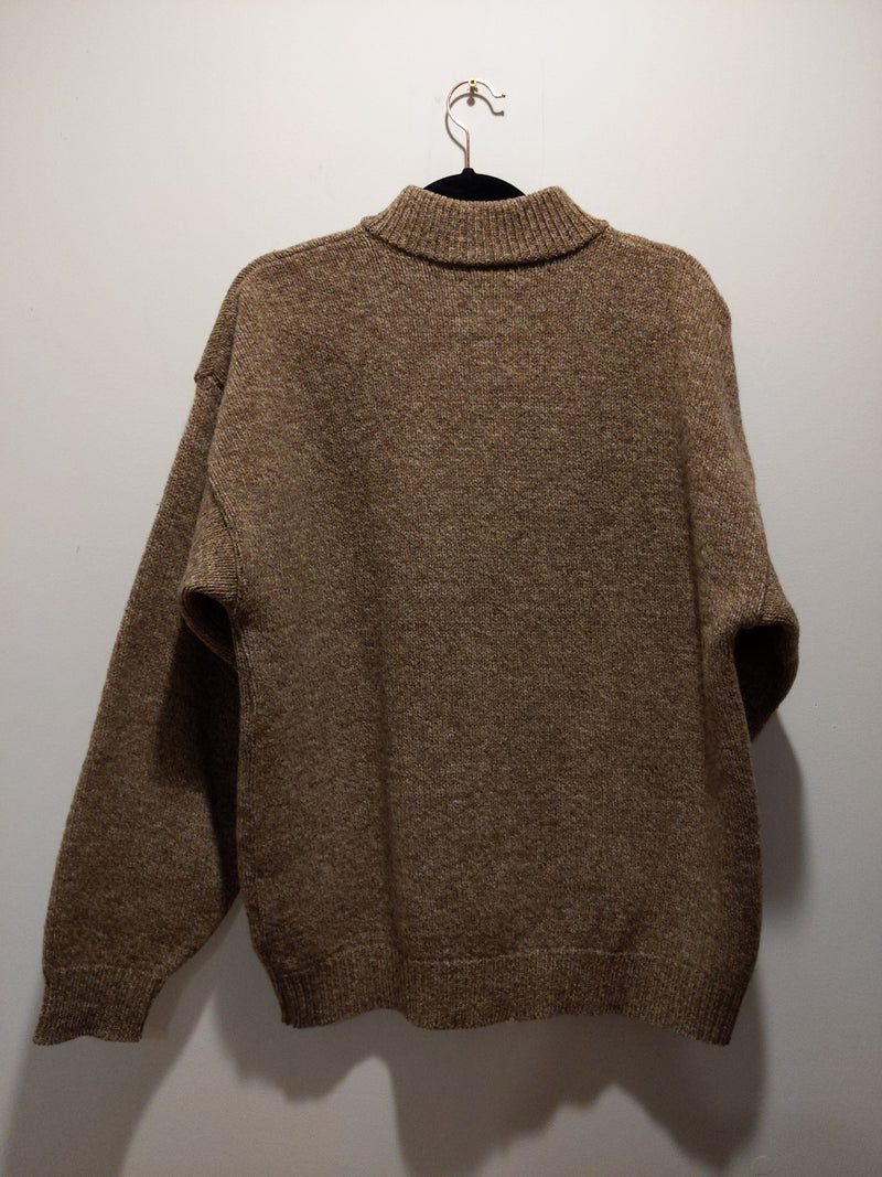 (RR3498) Knit Zip Sweater