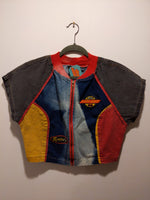 (RR3491) Nada Nuff Graphic Moto Vest