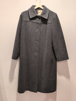 (0225RR3599) Vintage Niccolini Grey Wool Coat