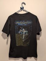 (AP041) Vintage Iron Maiden Life After Death Somewhere Back In Time World Tour 2008 Band Merch Graphic T-Shirt