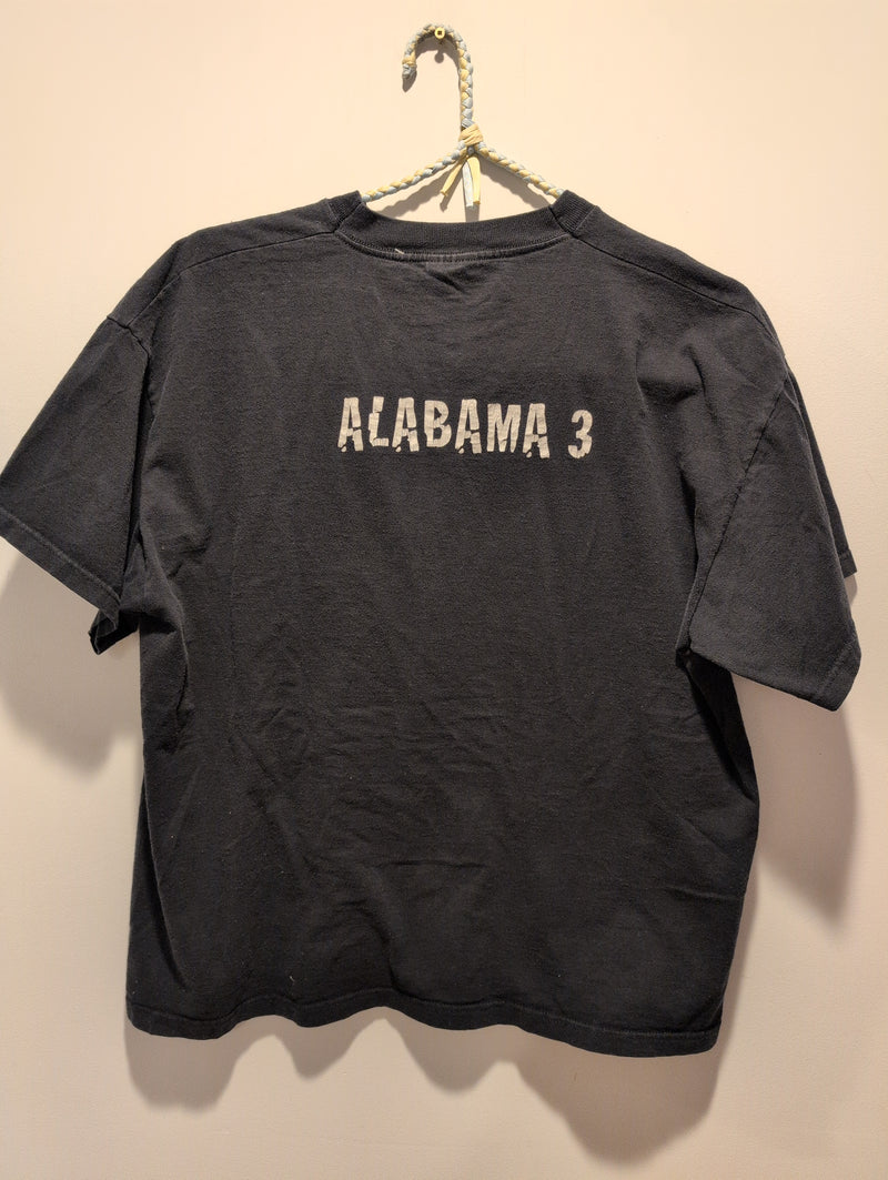 (0225RR3613) Alabama 3 Larry Love Band Merch Graphic Tee Shirt