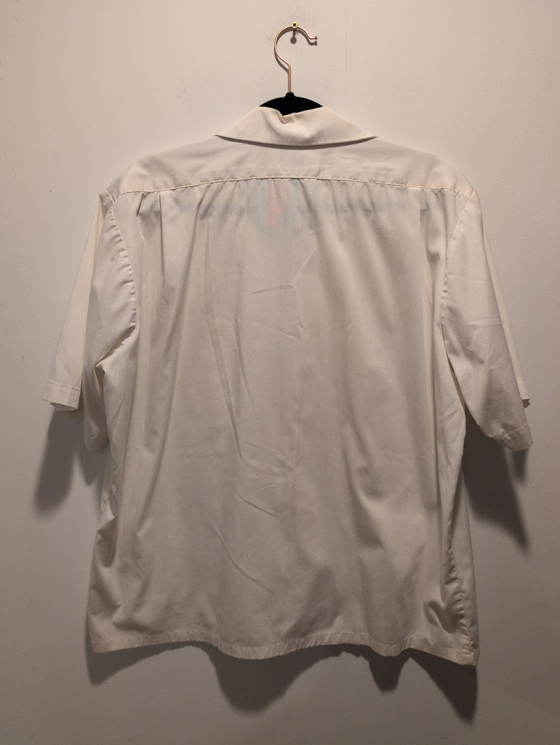 (0525RR3738) Vintage Lightweight Short Sleeve Collared Shirt