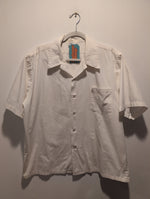 (0525RR3737) Vintage Lightweight Short Sleeve Collared Shirt