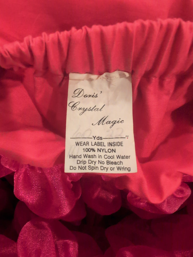 (0725RR3812) Vintage Pink Crinoline Petticoat