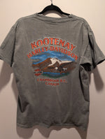 (0225RR3606) Vintage Harley Davidson Kootenay Cranbrook B.C. Canada Graphic T-Shirt*