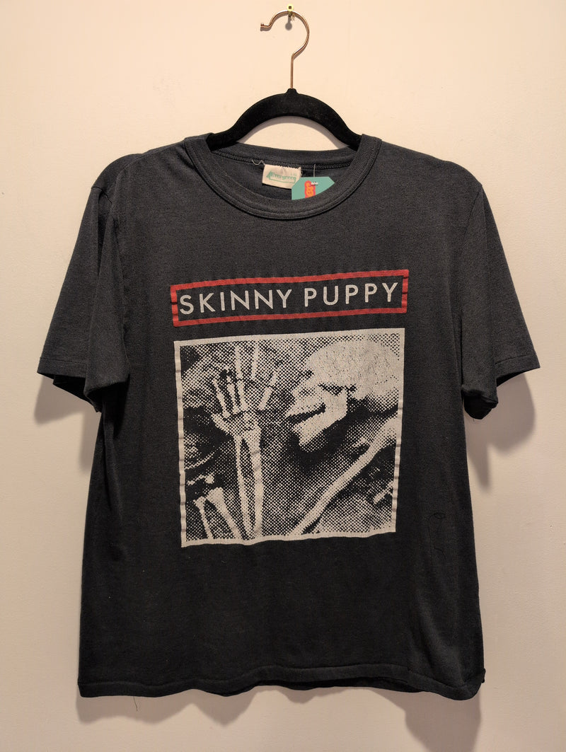 (0425RR3716) Vintage Skinny Puppy Band Merch T-Shirt*