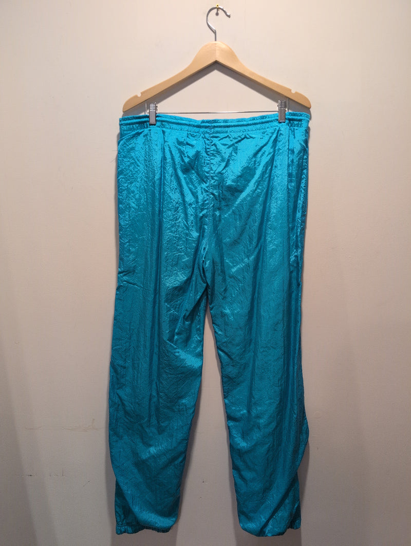 (0425RR3709) Traxton Turquoise Blue Nylon Tracksuit Two Piece