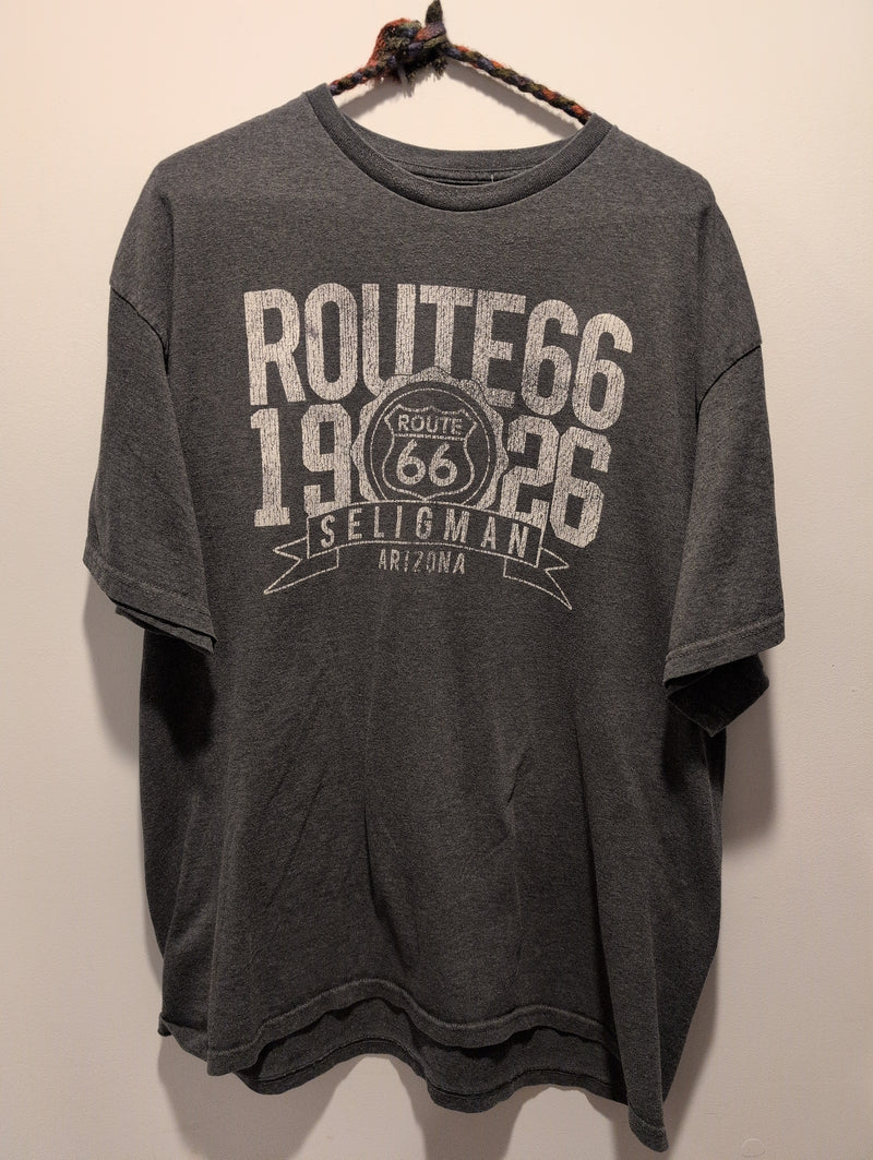 (0225RR3611) Route 66 Seligman Arizona Graphic T-Shirt