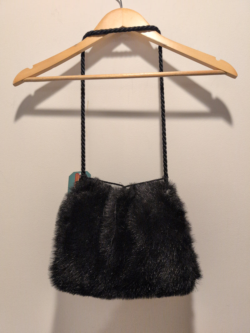 (1224RR3522) Fur Muff Hanging Handwarmer