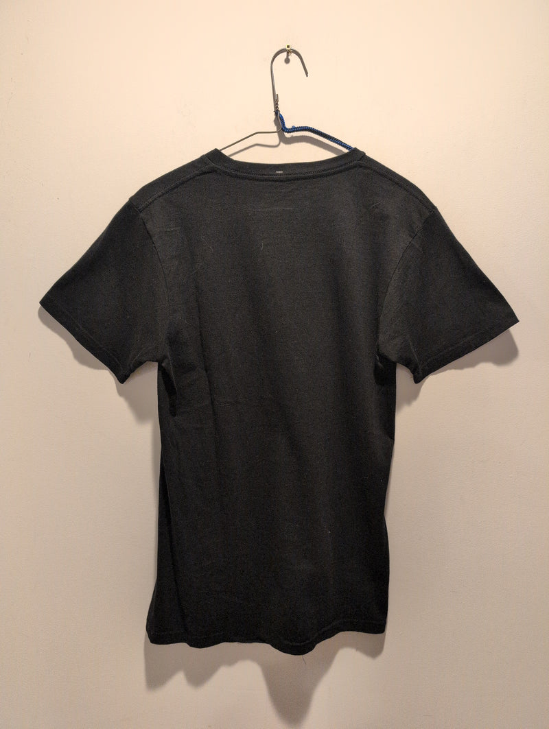 (AP038) Amoeba Music Black Graphic T-Shirt