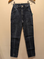 (0225RR3615) Vintage Roper Dark Wash Denim High Waist Jeans