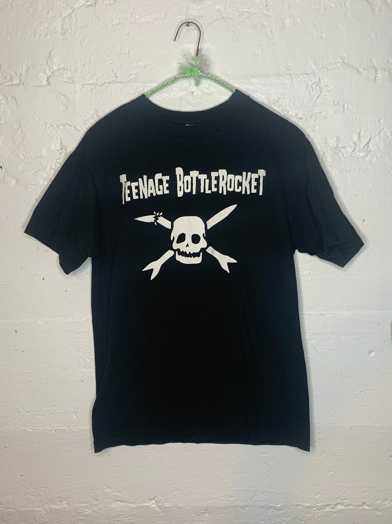(RR395) Teenage Bottlerocket 'Skull & Rockets' T-Shirt