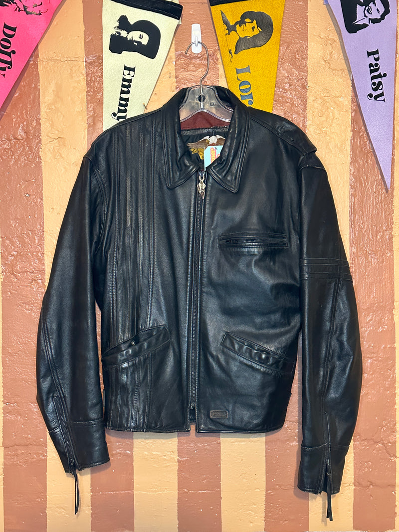 (RR1490) Harley Davidson Leather Jacket