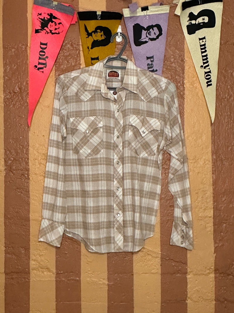 (RR1687) Miller Pearl Snap Western Shirt