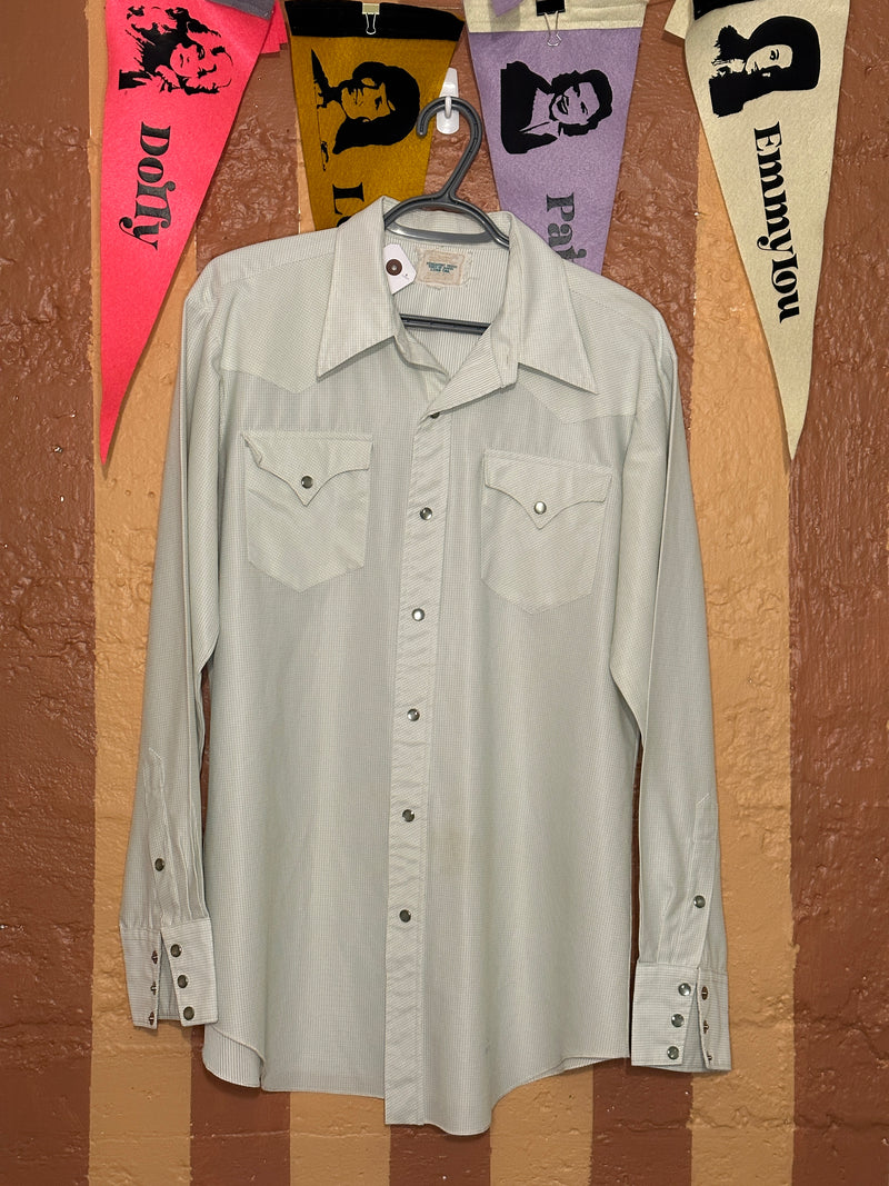 (RR1702) Bar C Pearl Snap Western Shirt