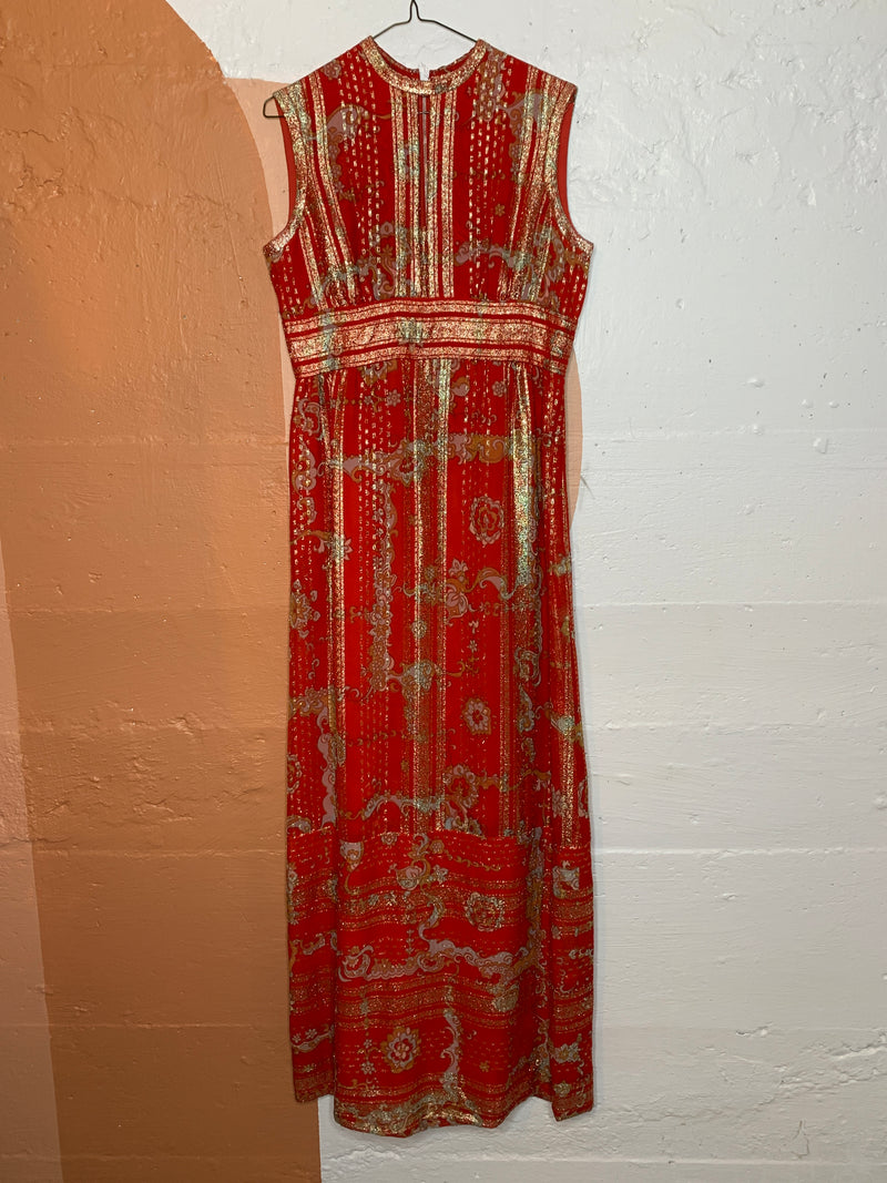 (RR659) Red and Gold Fulllegth