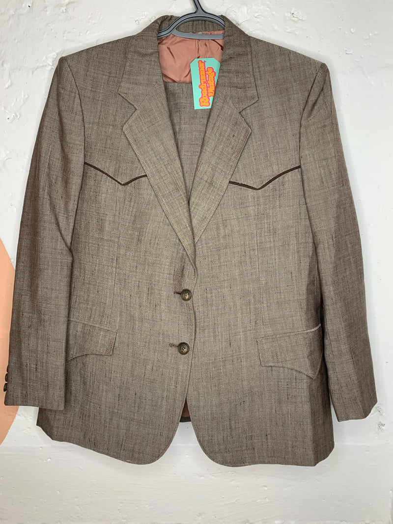 (RR840) Vintage Two-Piece Vintage Ladies Wester Suit