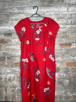 (RR1116) Vintage Hawaiian Dress