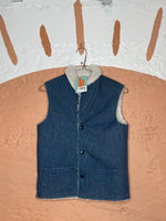(RR1298) Wool Lined Vest (Blue Jays)