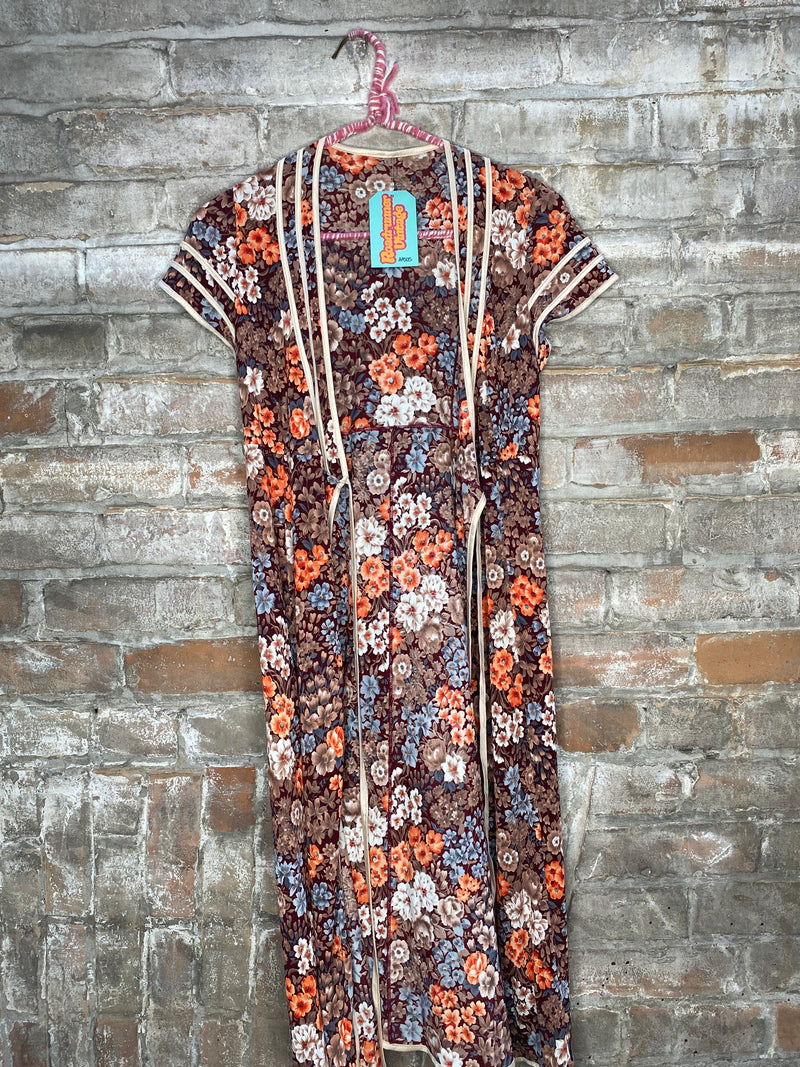 (AP005) 70's Wrap Dress
