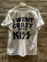 (RR294) '87 KISS T- CHED radio - I Went Crazy with Kiss'*