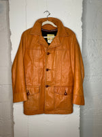 (RR416) Vintage Leather Jacket