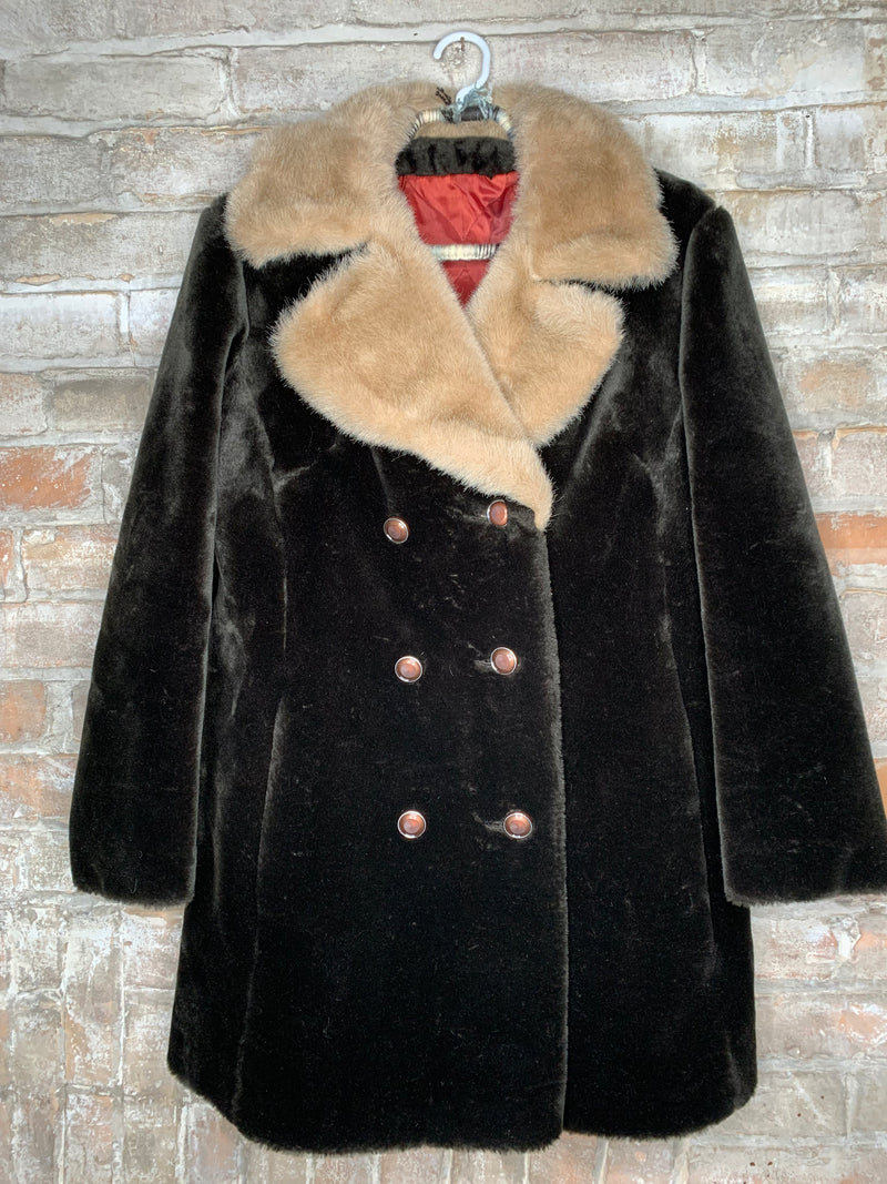 RR102AP Vintage Borg Material Coat