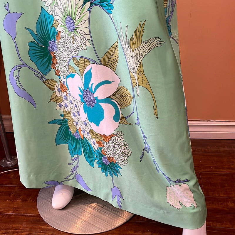 (RR1607) 70's Pacifica Honolulu Hawaiian Dress