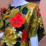 (RR1606) 60's-70's Vintage Sears Hawaiian Fashions Dress